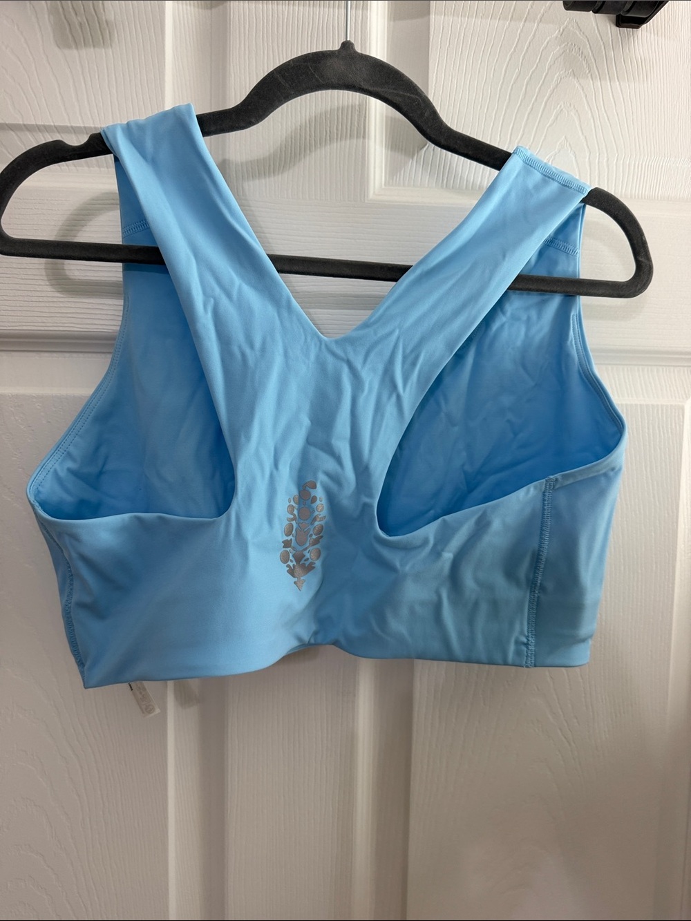 FP Movement by Free People Sky Blue Racerback Sports Bra
